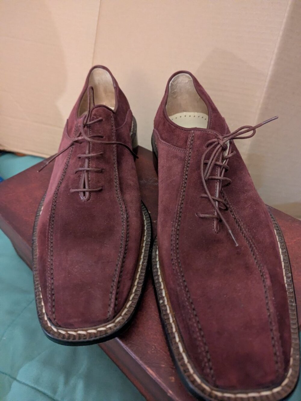 MONDO'S Shoes Vero Cuoio Suede Size 10.5